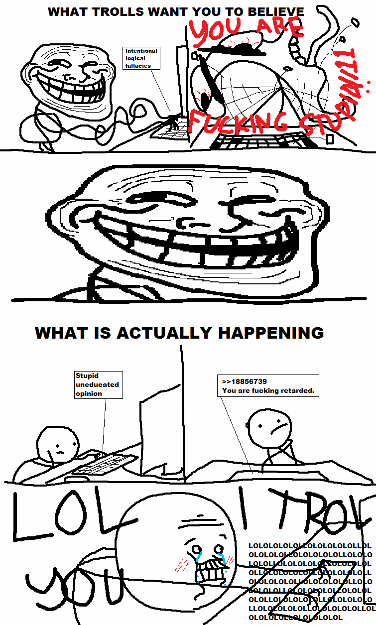 Trollface - Encyclopedia Dramatica